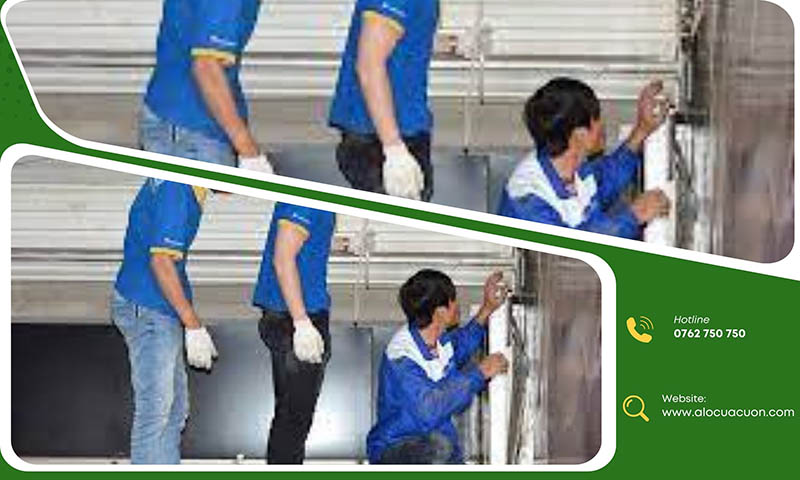 Cửa cuốn bị kẹt không lên xuống cần sửa tại Đà Lạt