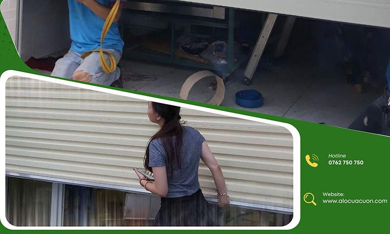 Cửa cuốn Quận 10 bị kẹt không lên xuống cần gọi thợ sửa gấp