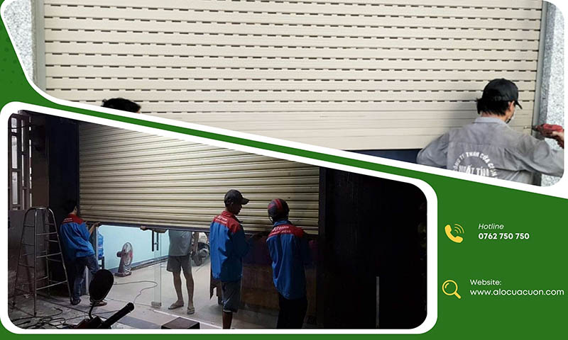 thợ sửa cửa cuốn hóc môn kiểm tra nhiều loại cửa cuốn tại nhà
