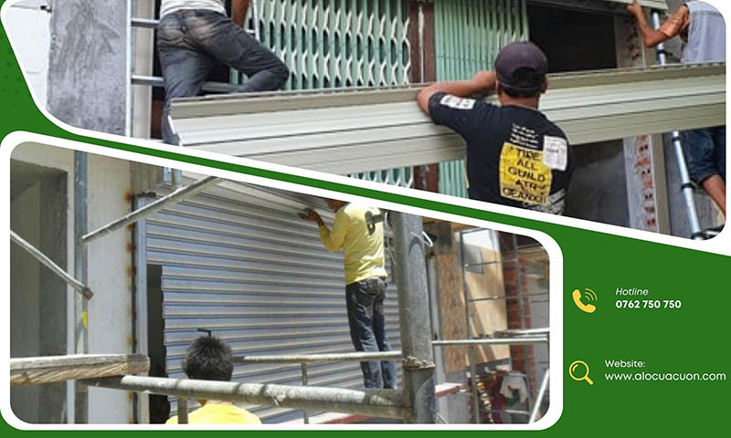 cửa cuốn bị kẹt tại hóc môn cần gọi thợ sửa gấp