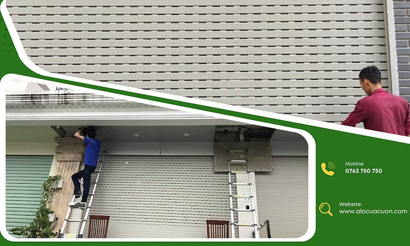 Dịch vụ sửa cửa cuốn hoạt động 24/7