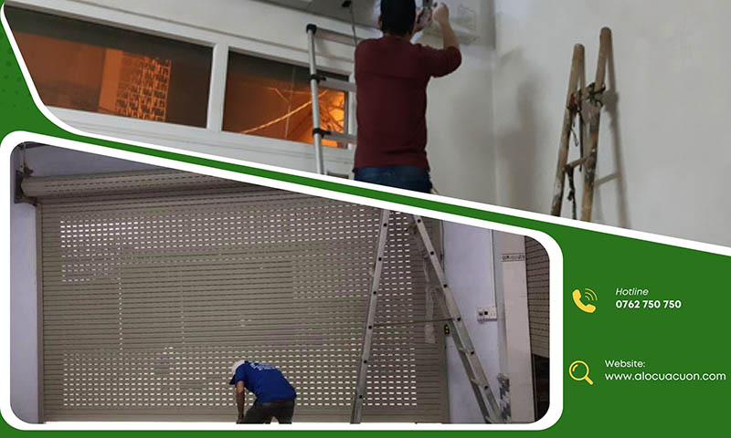 Dịch vụ sửa cửa cuốn quận 7 uy tín, giá hợp lý