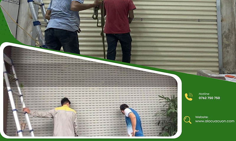 Thợ sửa cửa cuốn Quận 8 Alocuacuon báo giá rõ ràng trước khi sửa