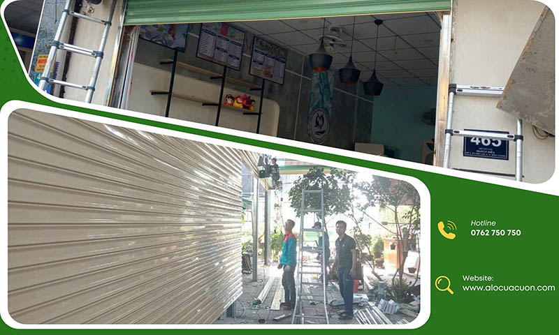 Thợ sửa cửa cuốn Bình Thạnh báo giá trước khi sửa