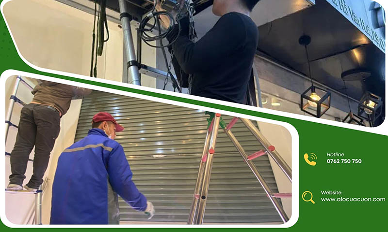 Thợ sửa cửa cuốn Alocuacuon làm việc tại các phường Quận 11