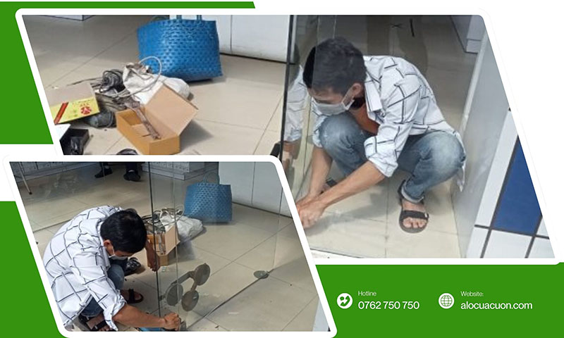 bảng giá sửa cửa nhôm kính – thay bản lề