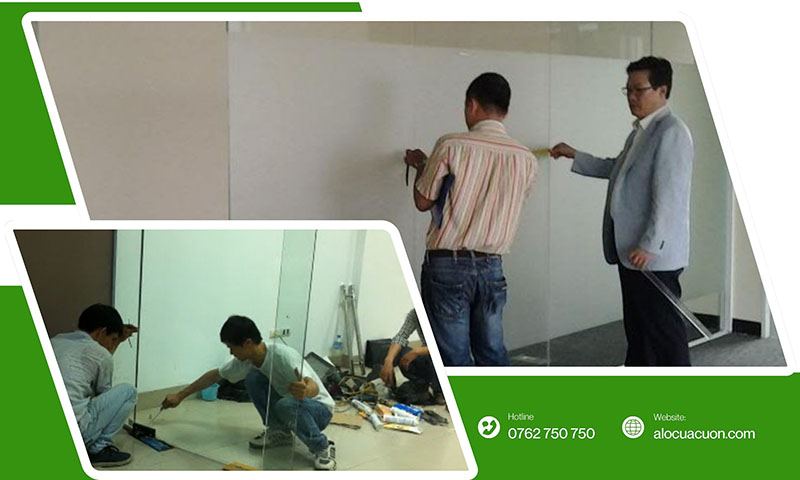 bảng giá sửa cửa nhôm kính chi tiết