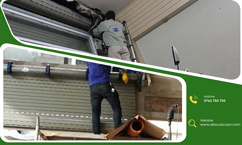 Sửa motor cửa cuốn bị kẹt nhanh chóng tại TPHCM