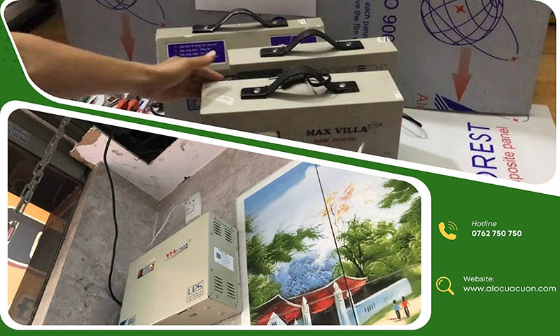 Thay UPS cửa cuốn tận nhà nhanh chóng