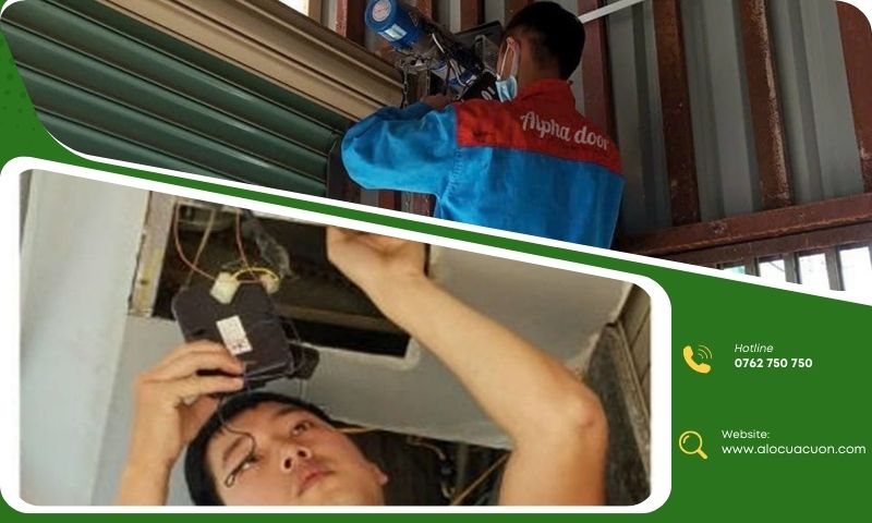 Không nên tự sửa remote cửa cuốn khi không có kinh nghiệm