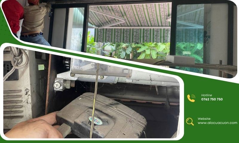 Checklist kiểm tra nhanh cửa cuốn kêu to, rung lắc