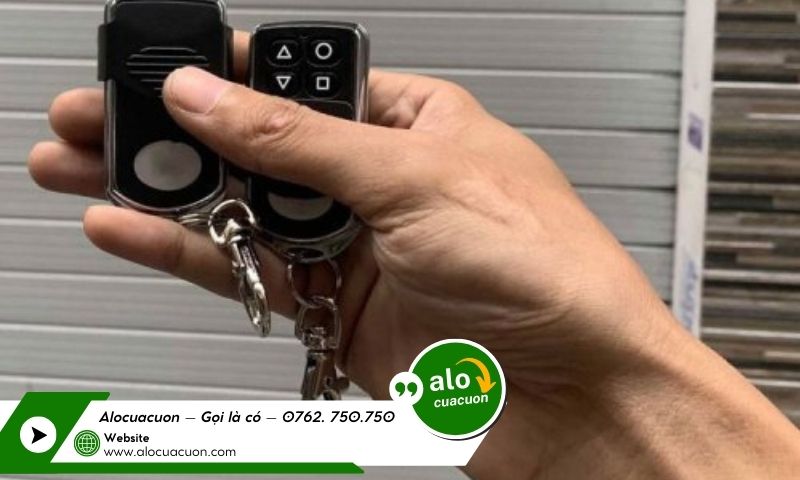 đánh giá hệ thống điều khiển trước khi sao chép remote cửa cuốn