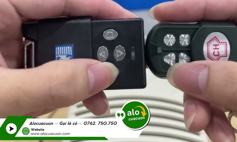 nguyên lý sao chép remote cửa cuốn từ remote gốc sang remote mới