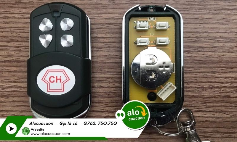 remote cửa cuốn mã nhảy rolling code không thể sao chép