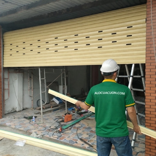 lắp đặt cửa cuốn đài loan tại tphcm